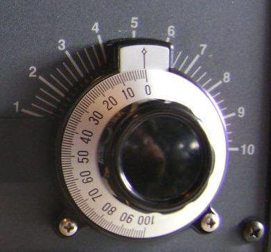vernier in place